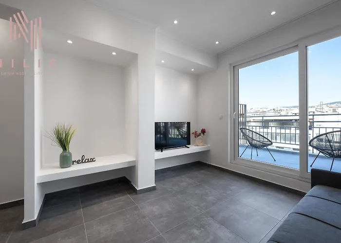 דירה V1 Penthouse, Nilie Hospitality Mgmt סלוניקי